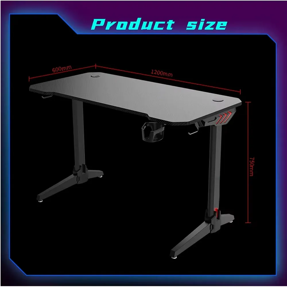 Bureau Gamer RGB TD 01 DeadSkull - Vue 4