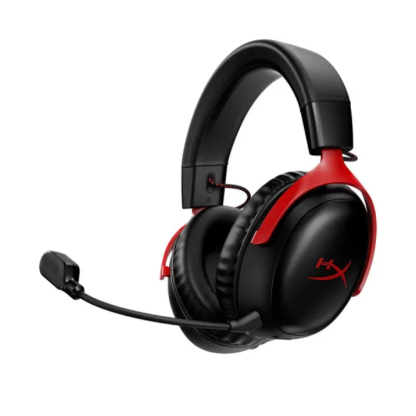Casque HyperX Cloud III Black/Red – Sans Fil