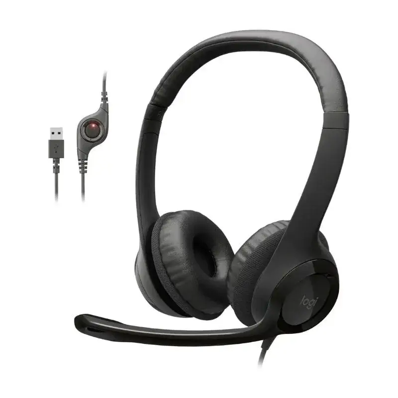 Logitech USB Headset H390 – Black