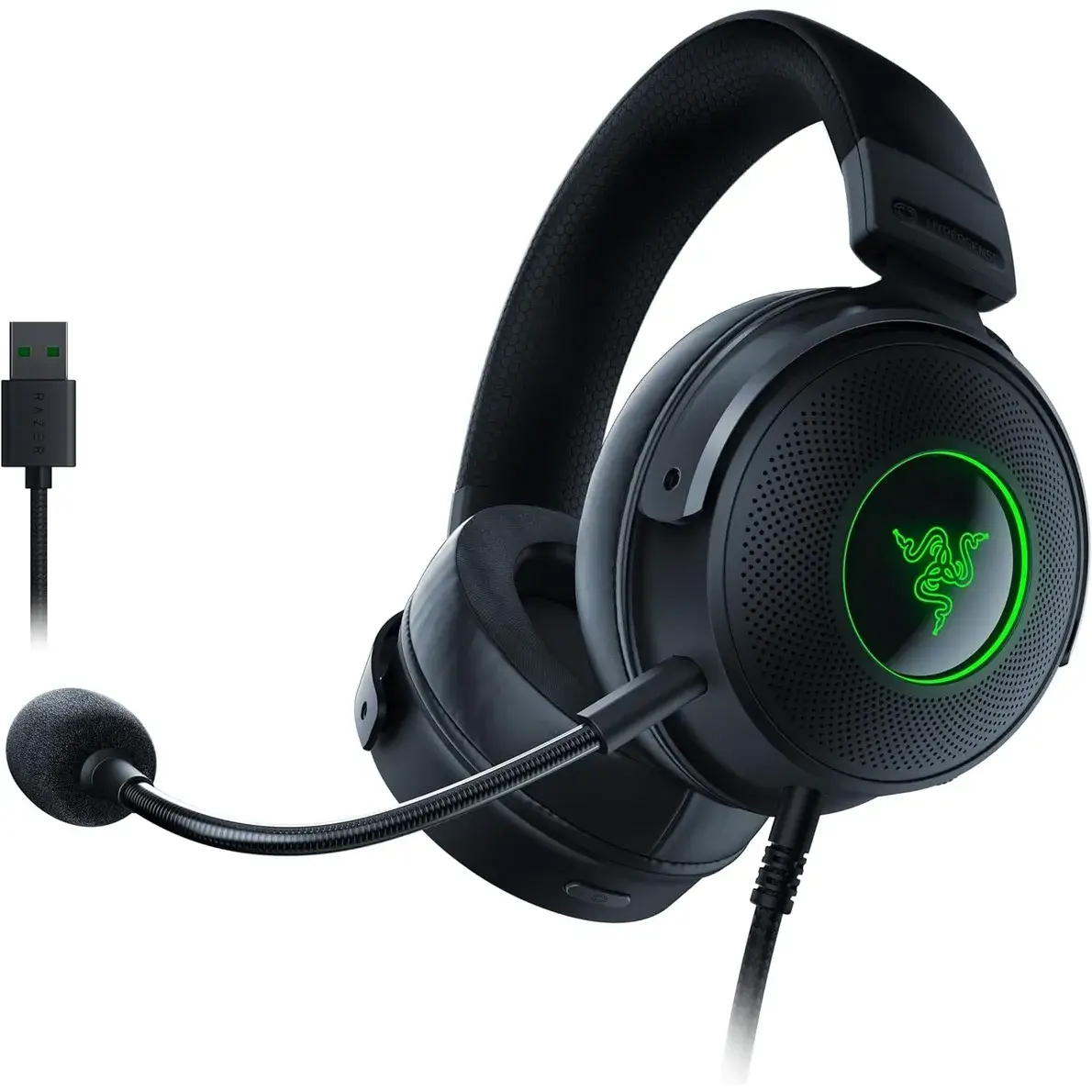 Razer Kraken v3 HyperSense Noir – Casque Gamer