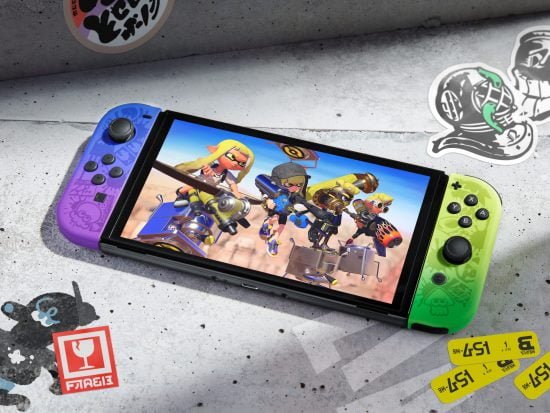 Console Nintendo Switch – Édition OLED Splatoon 3 | Prix au Maroc - Vue 3