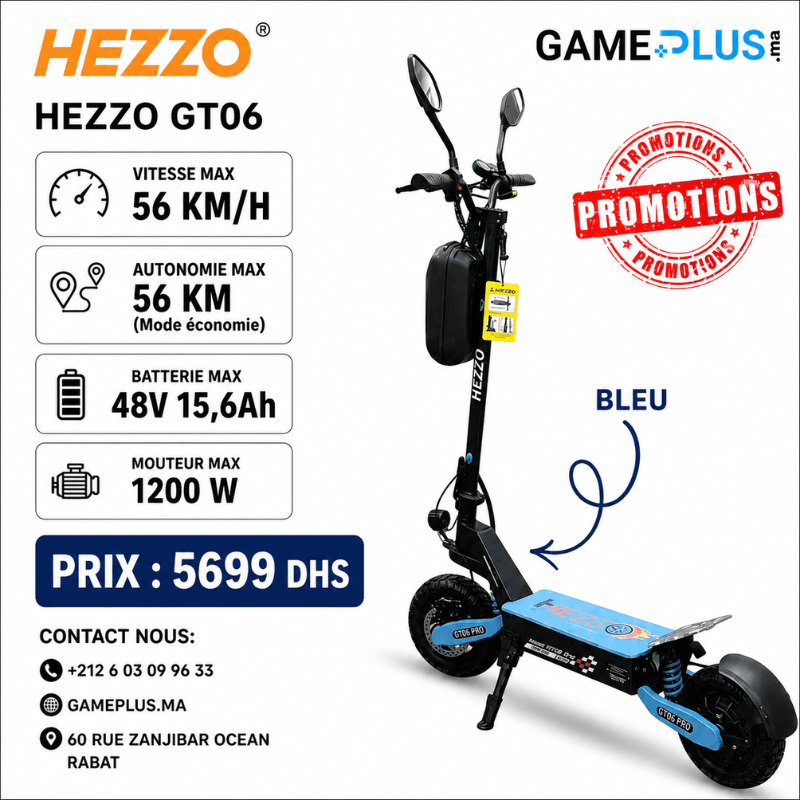 Hezzo GT06 PRO + Sac Gratuit