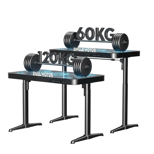 Bureau Gamer RGB adjustable HA 01 deadskull - Vue 3