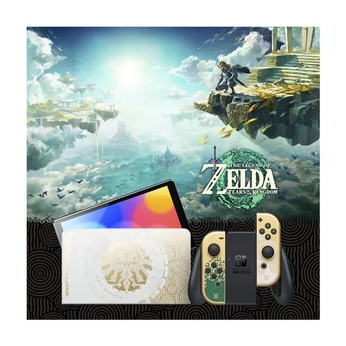 Console Nintendo Switch OLED The Legend of Zelda | Prix au Maroc - Vue 4