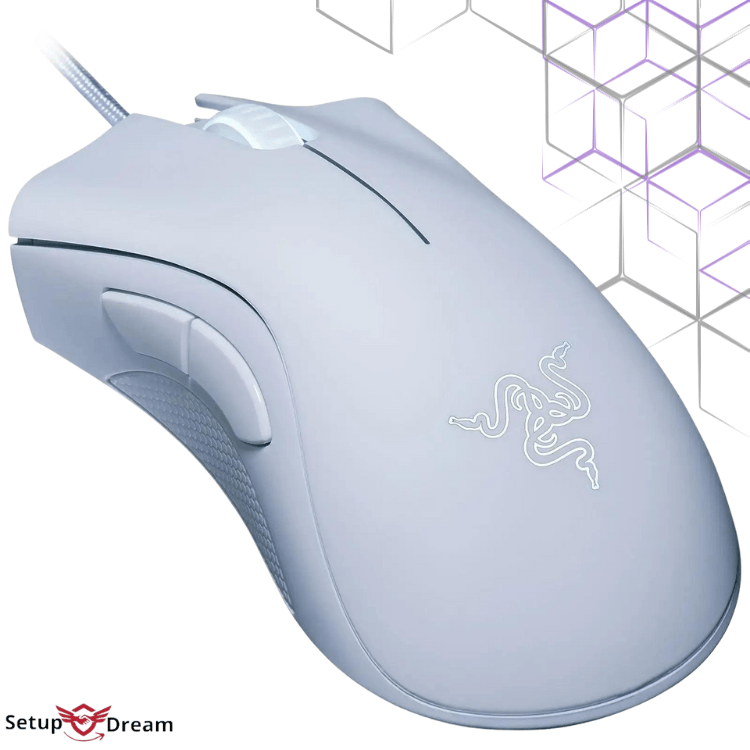 Razer DeathAdder Essential (Blanc) - Vue 4
