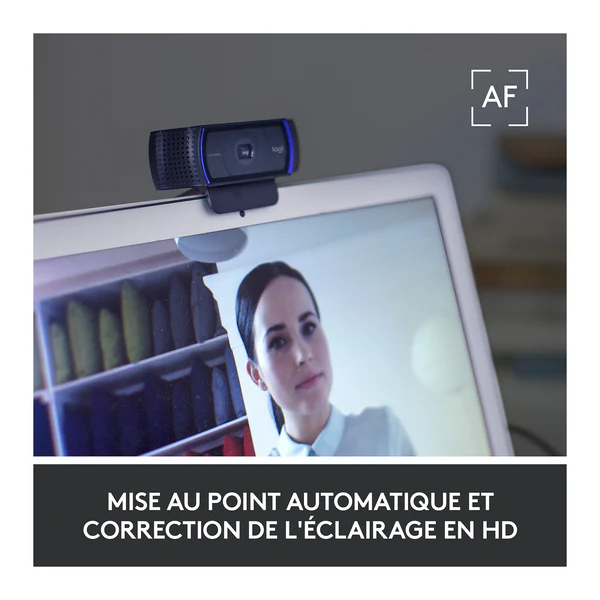 Logitech HD Pro Webcam C920 - Vue 4