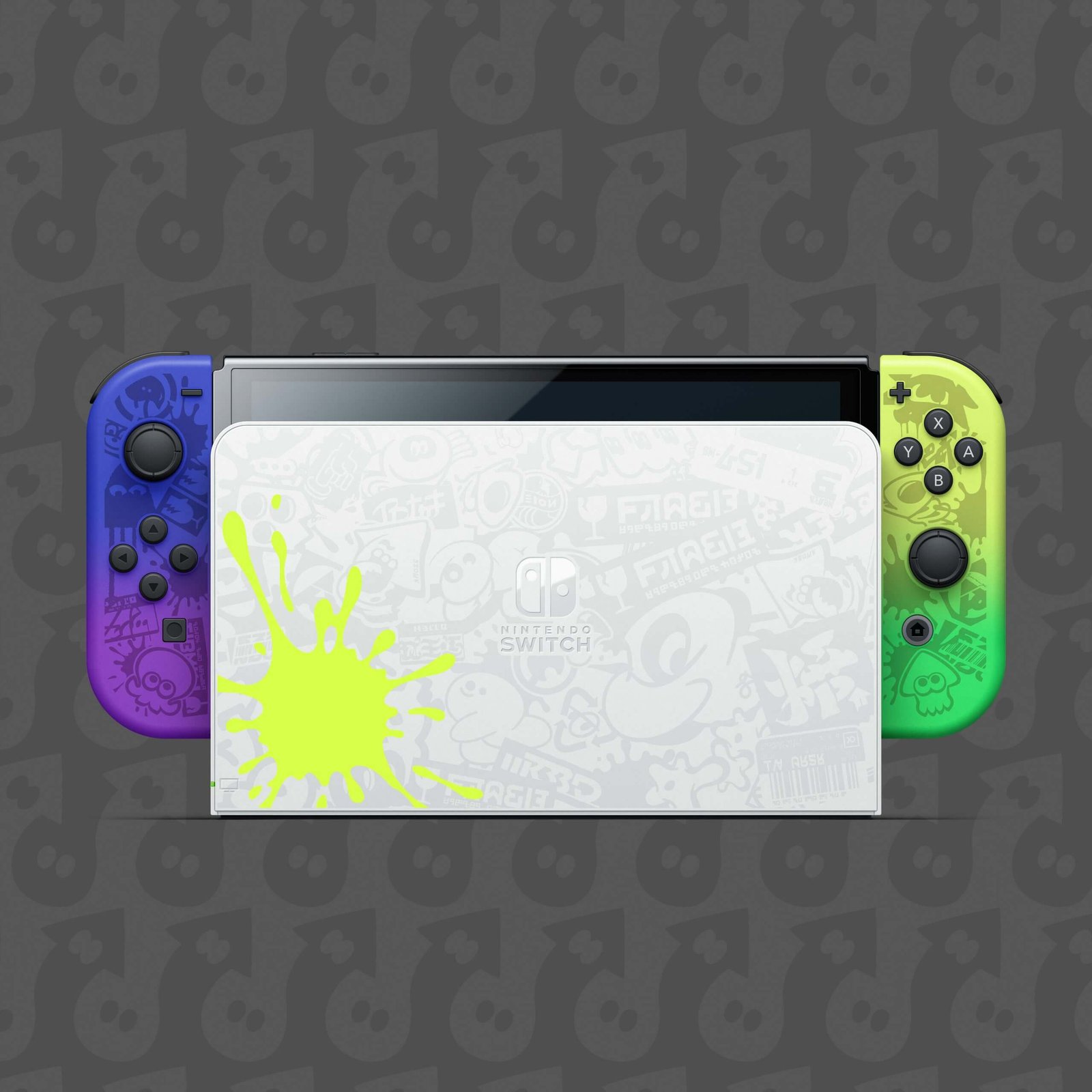 Console Nintendo Switch – Édition OLED Splatoon 3 | Prix au Maroc - Vue 5