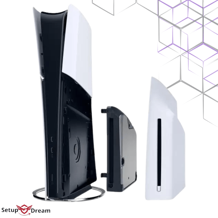 Console Ps5 slim + jeu Fc 24 Ps5 - Vue 5