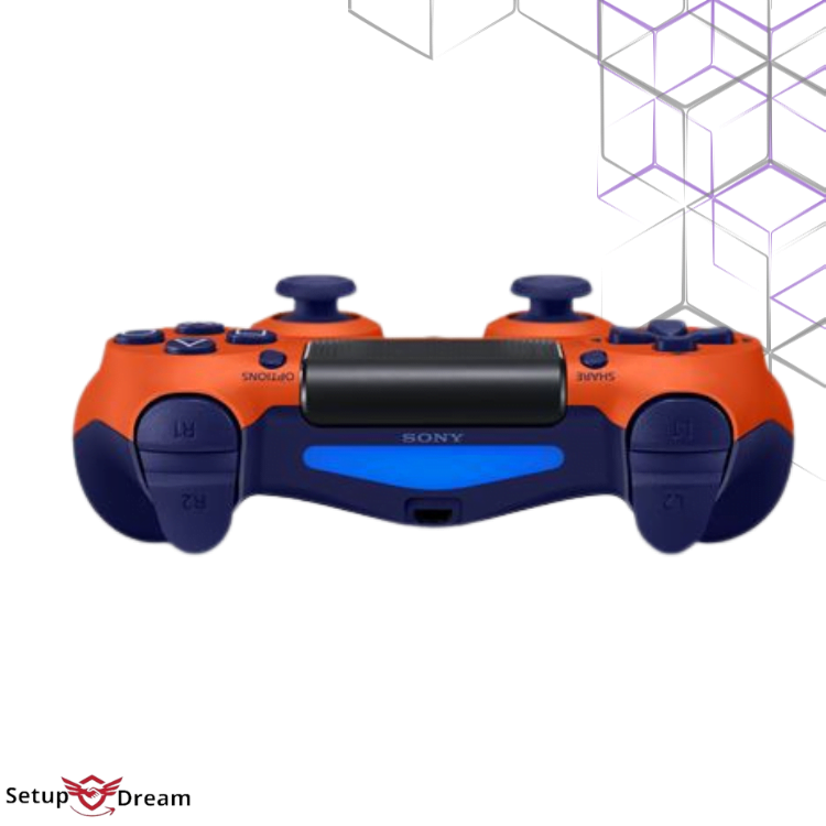 Manette PS4 Sony DualShock 4 Sans fil V2 Sunset Orange - Vue 4