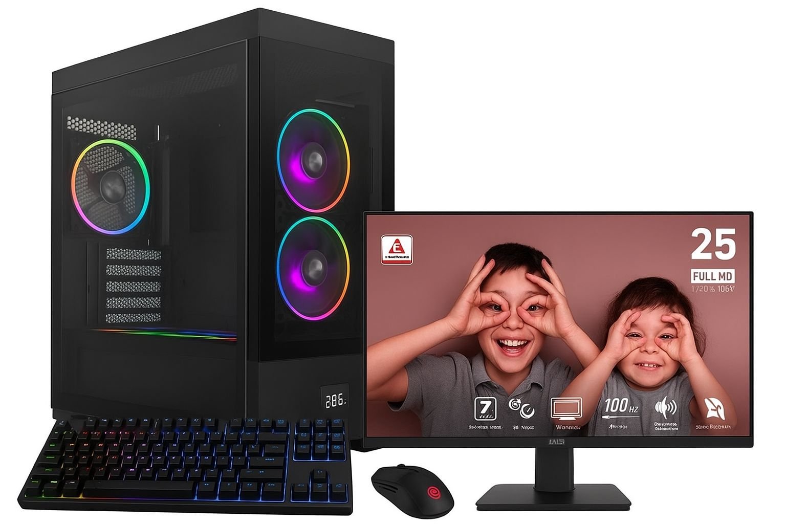 SETUP GAMER RYZEN 5 3400G-VEGA 11/16Go