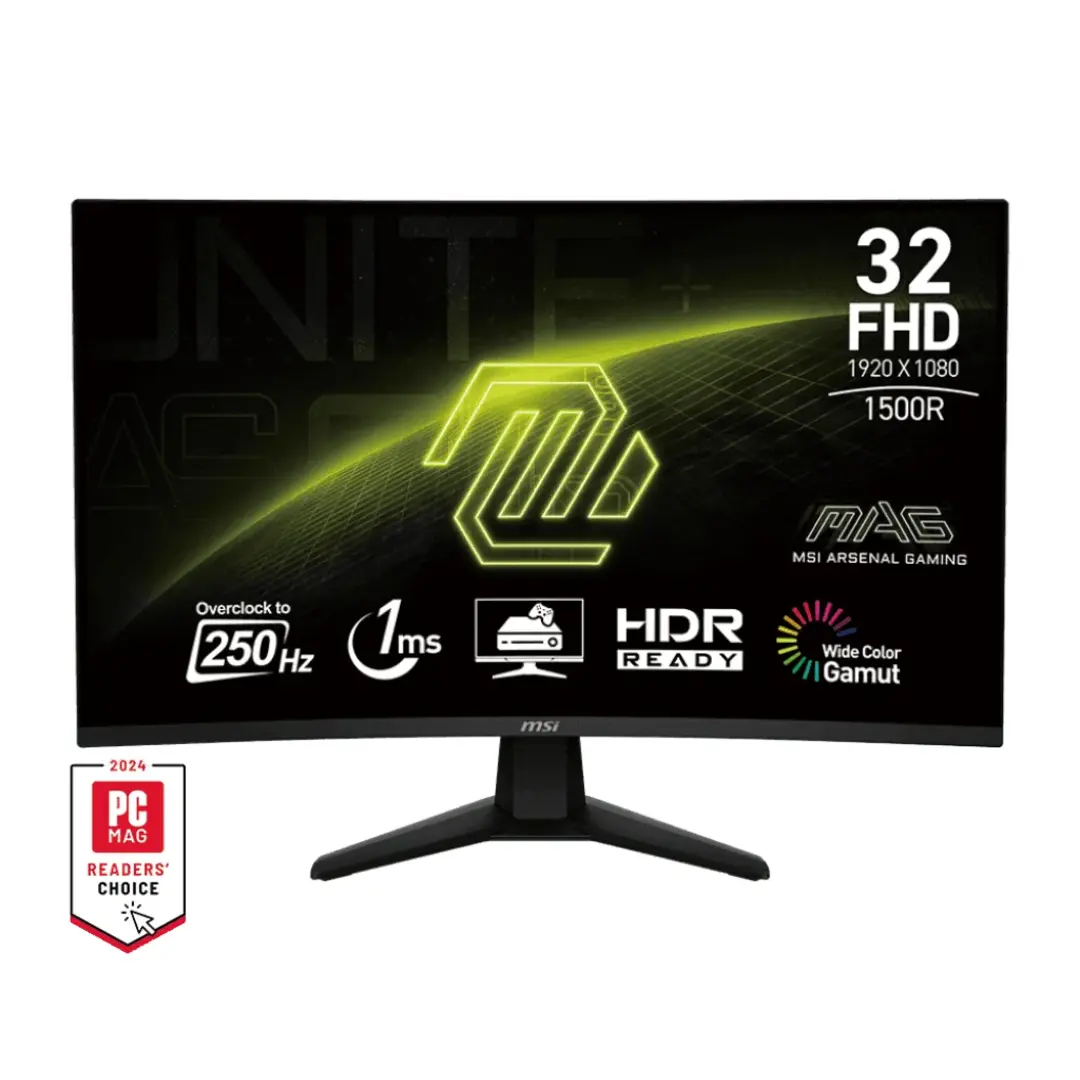MSI MAG 32C6X 32″ 250Hz Curved | Monitors